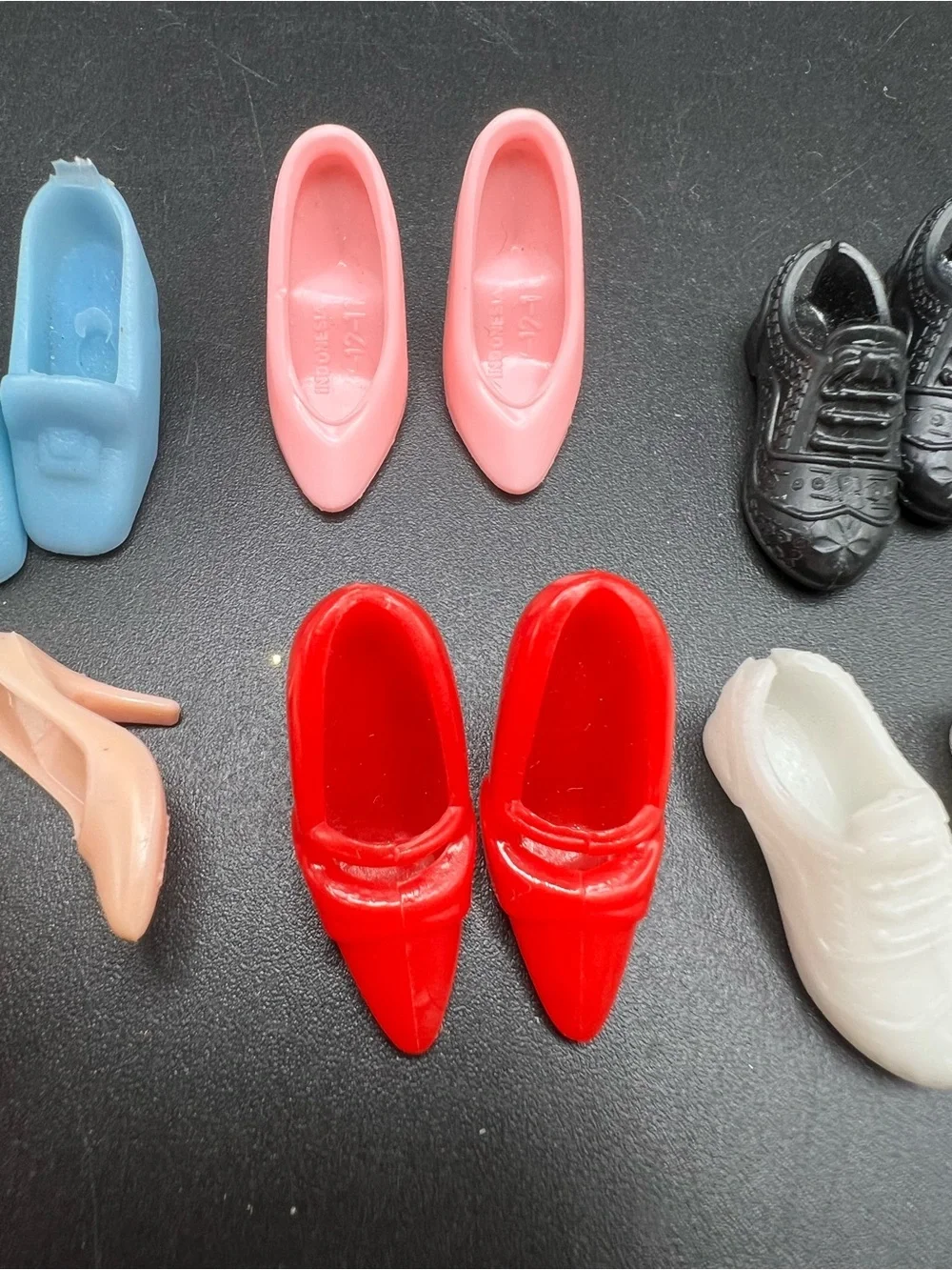 Vintage Barbie Shoe Lot Boots, Heels, Tennis Shoes Mixed Bundle